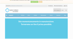 Desktop Screenshot of farmaciesancarlo.it